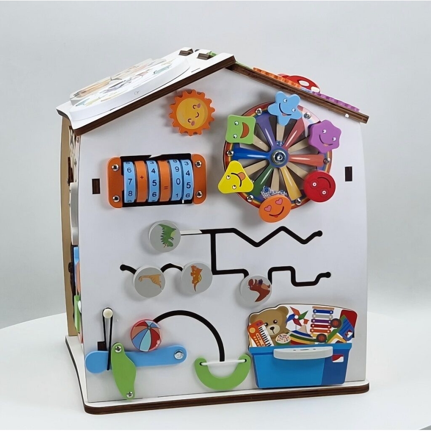 2Kids Toys - Interaktivna ploča kućica bijela
