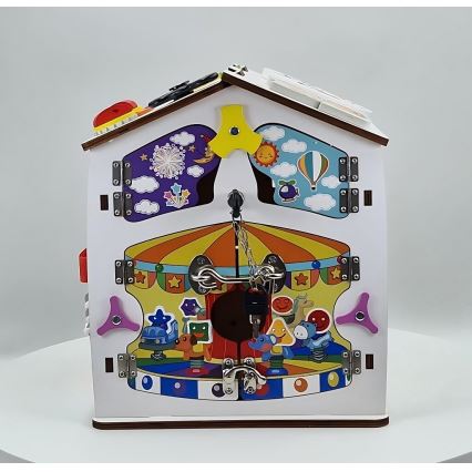 2Kids Toys - Interaktivna ploča kućica bijela