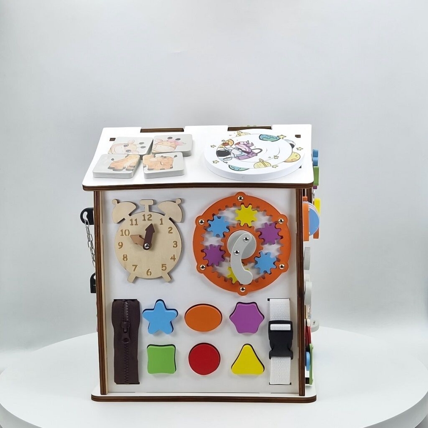 2Kids Toys - Interaktivna ploča kućica bijela