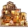 2Kids Toys - Miniatura kuće Luksuzna vila od trešnjinog cvijeta 2xAAA