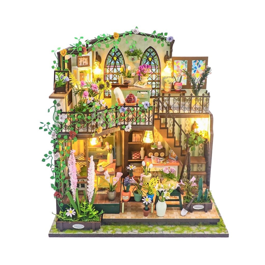 2Kids Toys - Minijatura Darcy kuća cvijeća 2xAAA