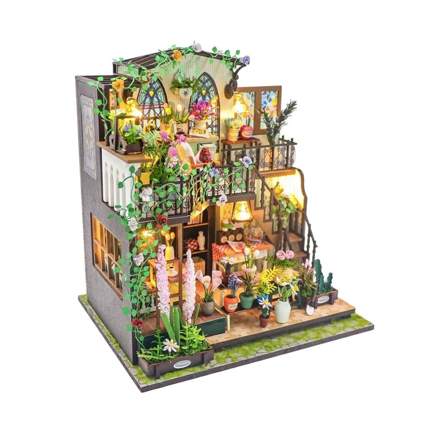 2Kids Toys - Minijatura Darcy kuća cvijeća 2xAAA