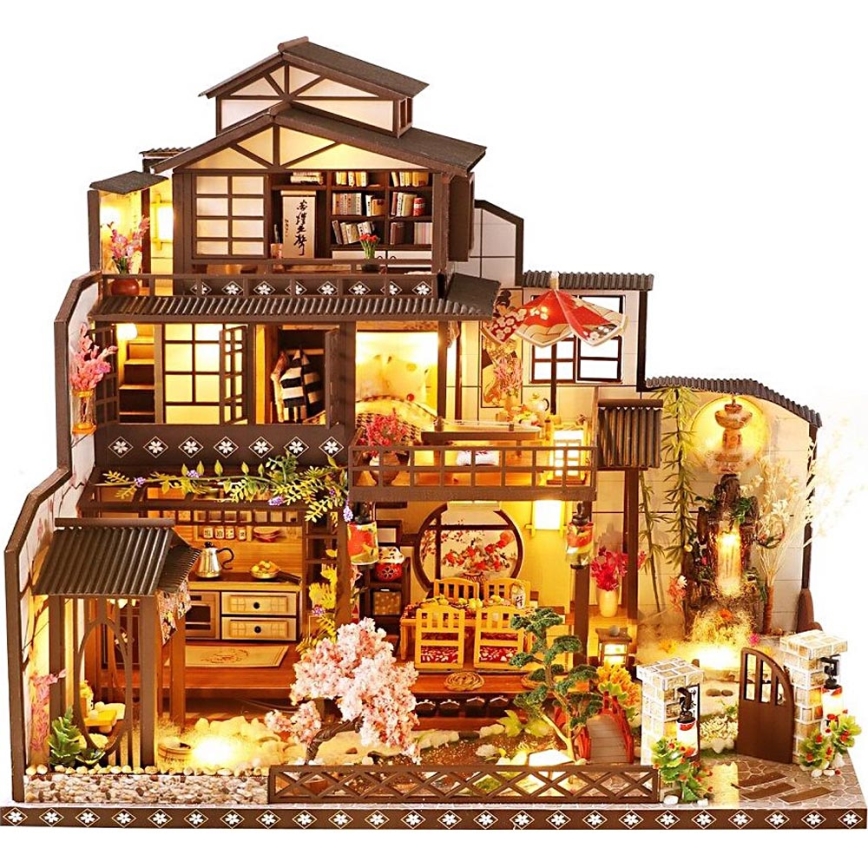 2Kids Toys - Minijatura Raskošna vila Sakura 2xAAA