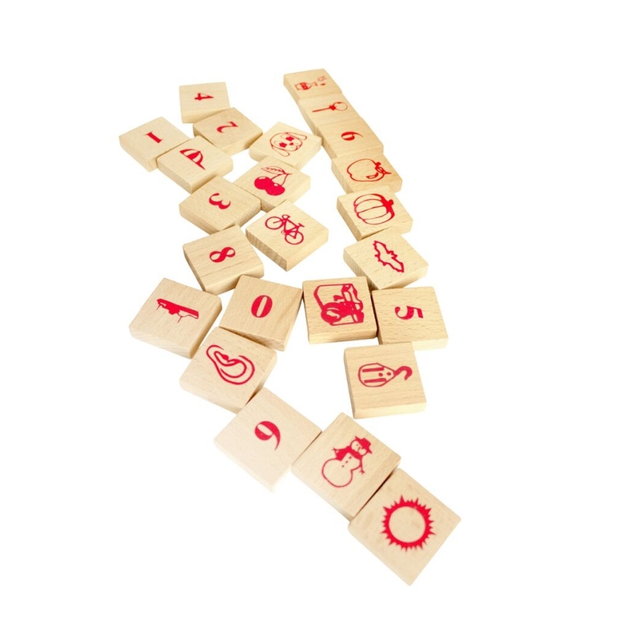 2Kids Toys - Prirodne drvene kocke 220 kom