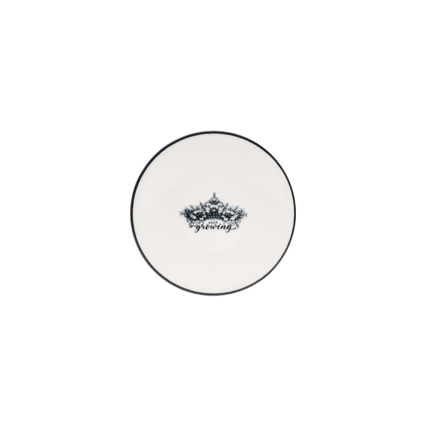 4-dijelni set za jelo od porculana — crni ili bijeli