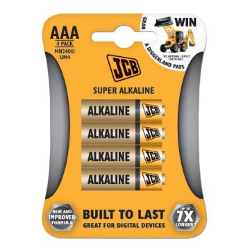 4 komada alkalnih baterija AAA 1,5V