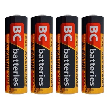 4 komada alkalnih baterija EXTRA POWER AA 1,5V
