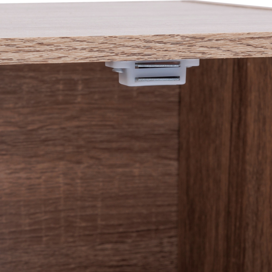 5five - Komoda TIDY 68x68x32 cm smeđa