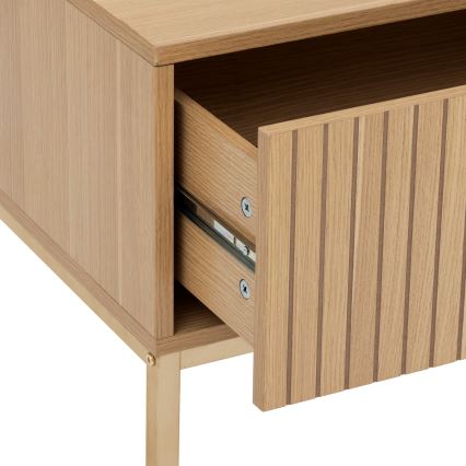5five - Konferencijski stolić ESEN 100x40 cm smeđa