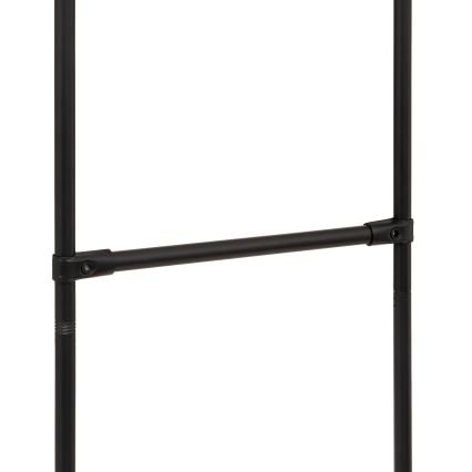 5five - Stalak za odjeću KENY 173x117 cm crna