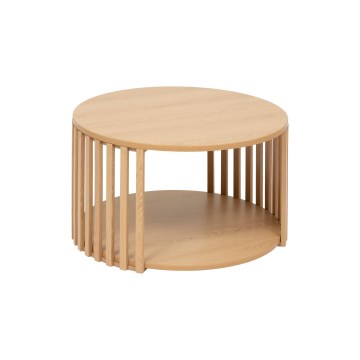 5five - Stolić za kavu VINKY promjera 60 cm smeđi