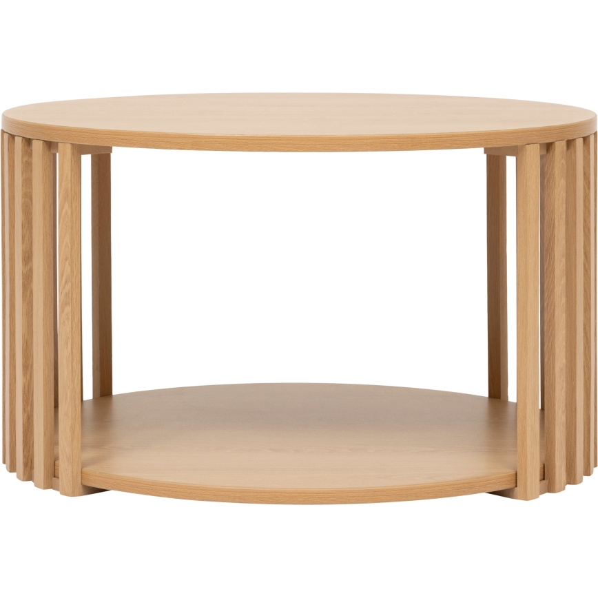 5five - Stolić za kavu VINKY promjera 60 cm smeđi