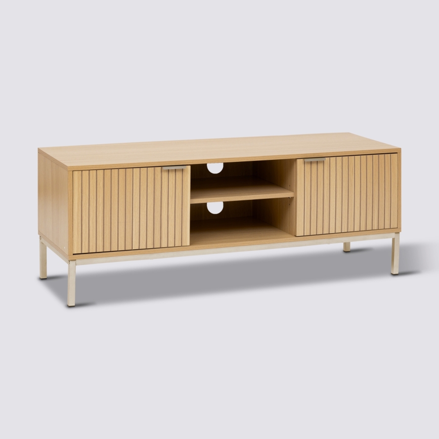 5five - TV stolić KUBI 120x40 cm smeđi