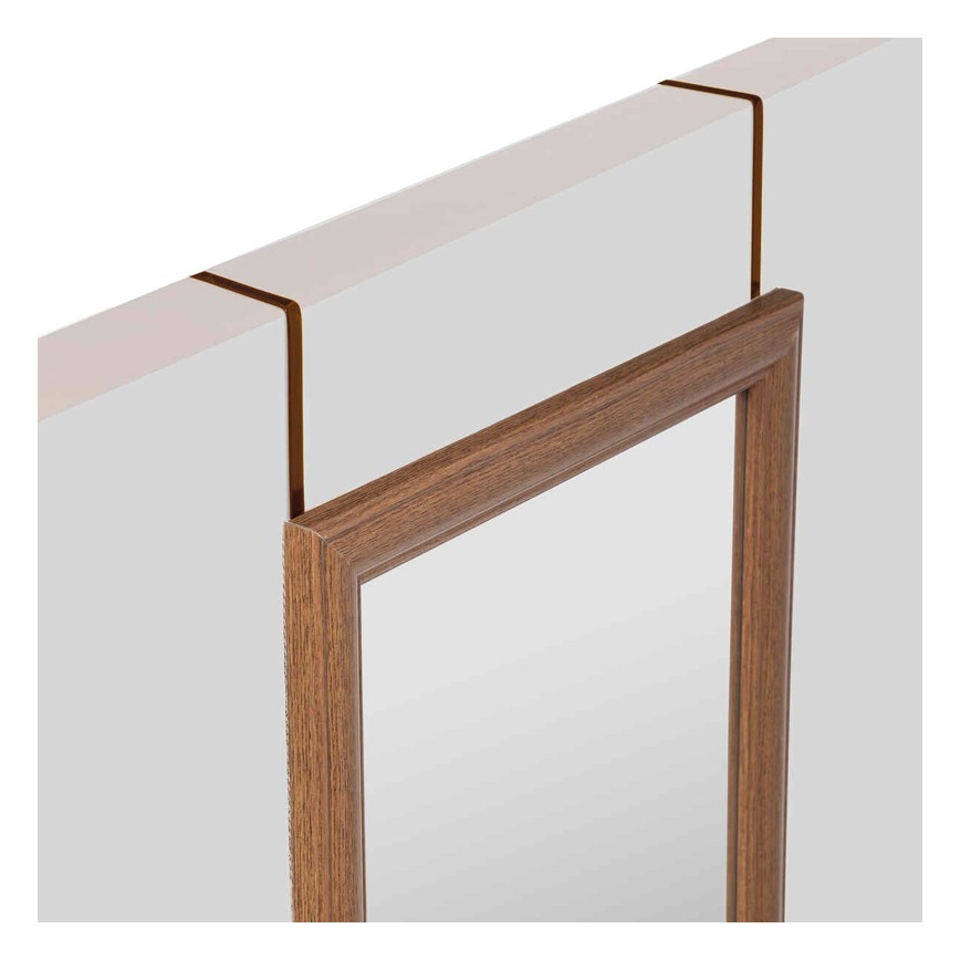 5five - Viseće ogledalo za vrata MATCHING 125x35 cm smeđa