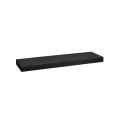 5five - Zidna polica HYLE 60x24 cm crna