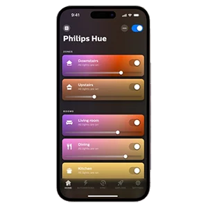 Philips Hue aplikacija
