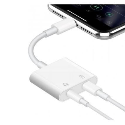 Adapter Lightning na AUX + Lightning