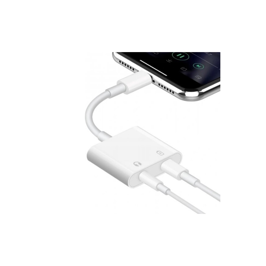 Adapter Lightning na AUX + Lightning