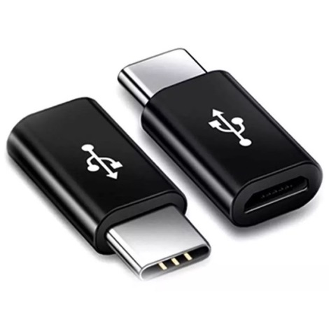 Adapter Micro USB na USB-C crna