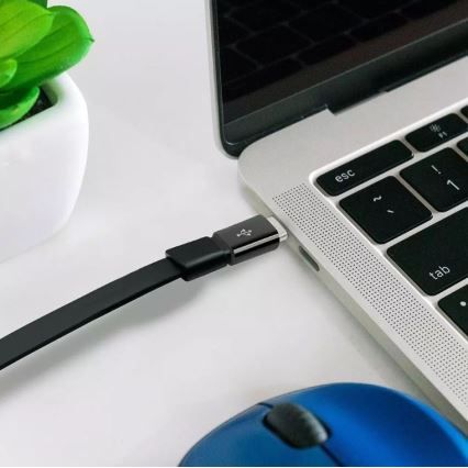 Adapter Micro USB na USB-C crna