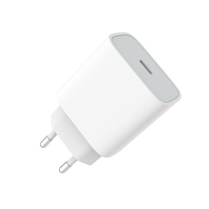 Adapter za brzo punjenje Power Delivery 20W USB-C bijela