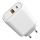 Adapter za brzo punjenje Power Delivery 30W USB-C + USB-A bijela