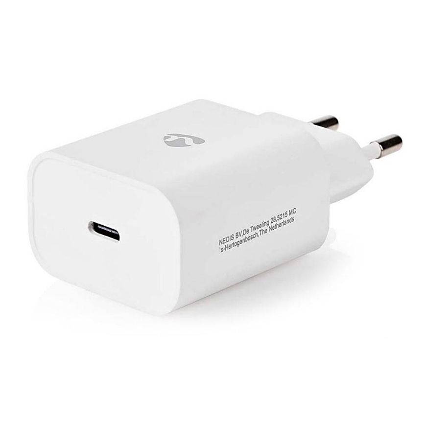 Adapter za punjenje USB-C Power Delivery 20W/230V bijela