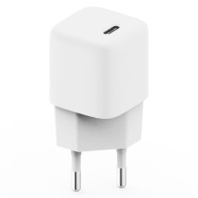Adapter za punjenje USB-C Power Delivery 20W/230V bijela
