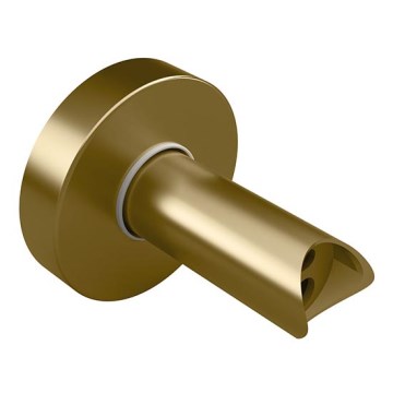 Adapter za skriveno priključenje električnih sušača u zid, dimenzije 6,4 x 6,4 cm, zlatni