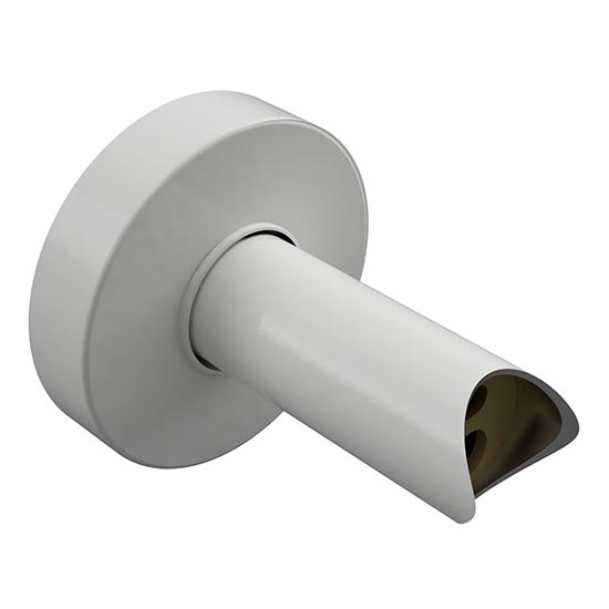 Adapter za sušilicu 6,4x6,4 cm bijeli