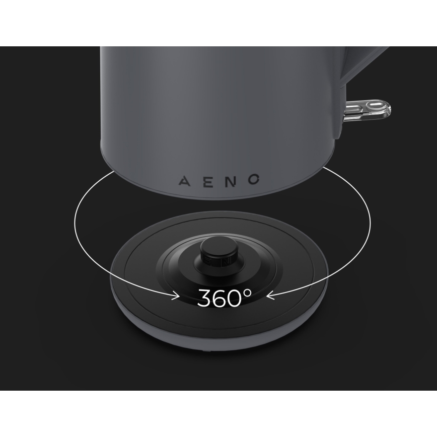 AENO - Električno kuhalo za vodu 1,5 l 2200W/230V crno