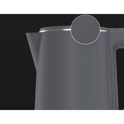 AENO - Kuhalo za vodu 1,5 l 2200W/230V crna