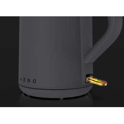 AENO - Kuhalo za vodu 1,5 l 2200W/230V crna