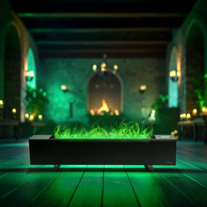 AENO - Pametni električni grijač/konvektor 1000/2000W crni