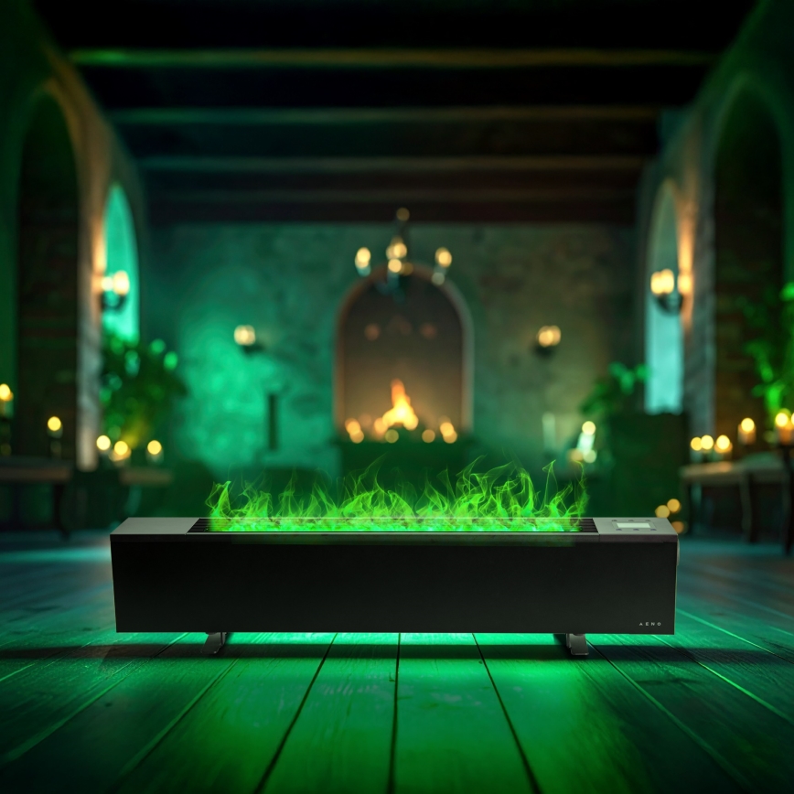 AENO - Pametni električni grijač/konvektor 1000/2000W crni