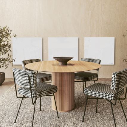 AENO - Pametni električni infracrveni panel 500W s tajmerom i termostatom, Wi‑Fi, bijeli