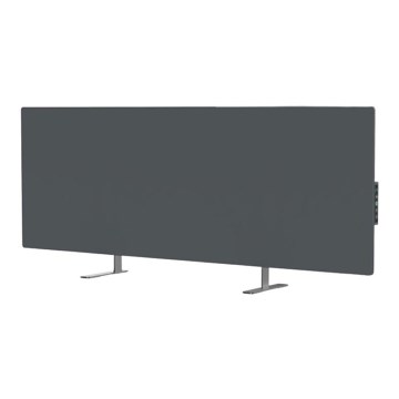 AENO - Pametni električni infracrveni panel s LED zaslonom 700W timer/termostat IP44 Wi-fi siva