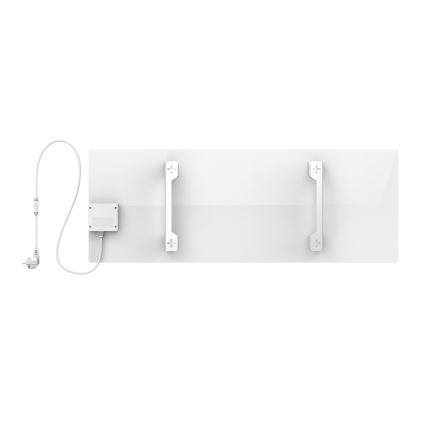 AENO - Pametni električni infracrveni panel 700 W s tajmerom i termostatom IP44 Wi‑Fi bijeli