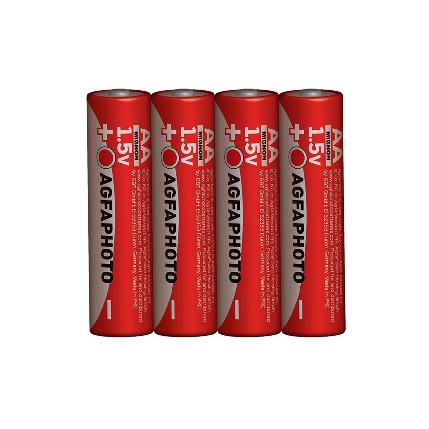 4 kom Cink baterije AA 1,5V