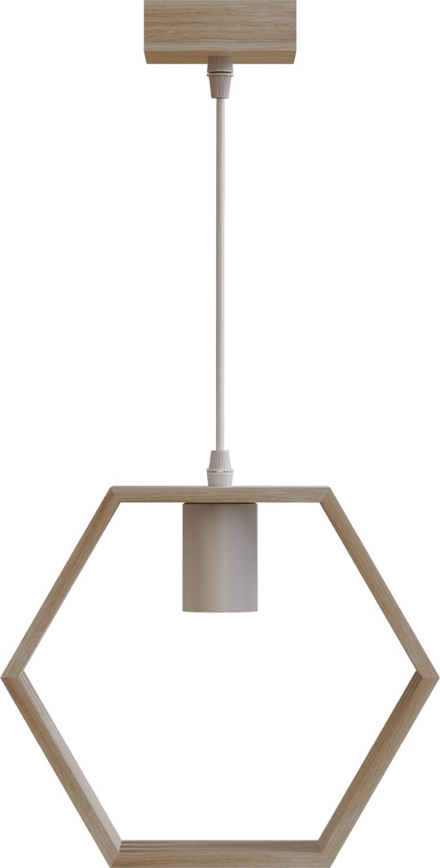 Aigostar - Bežna viseća lampu 1xE27/60W/230V