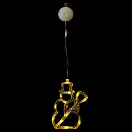 Aigostar - Božićna LED dekoracija 10xLED/3xAAA, snjegović, 20,5 cm