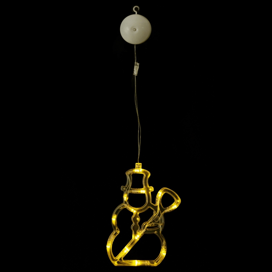 Aigostar - Božićna LED dekoracija 10xLED/3xAAA, snjegović, 20,5 cm