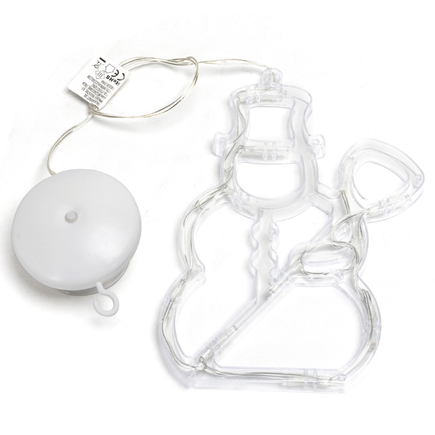 Aigostar - Božićna LED dekoracija 10xLED/3xAAA, snjegović, 20,5 cm