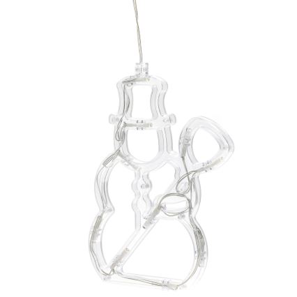 Aigostar - Božićna LED dekoracija 10xLED/3xAAA, snjegović, 20,5 cm