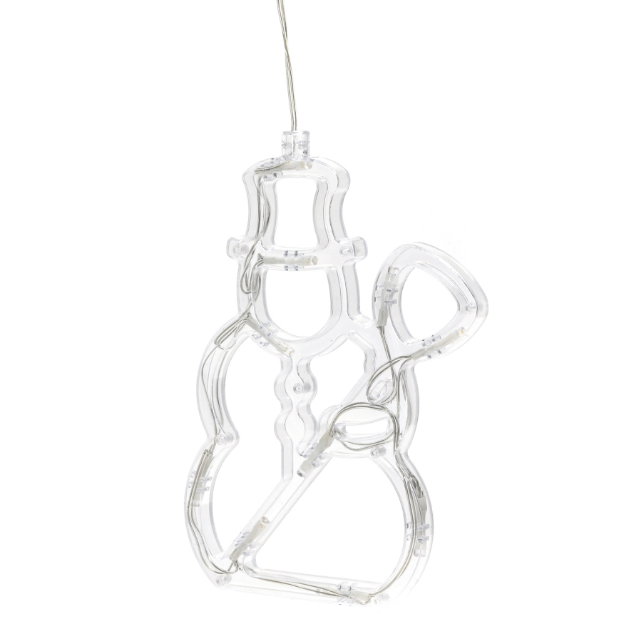 Aigostar - Božićna LED dekoracija 10xLED/3xAAA, snjegović, 20,5 cm