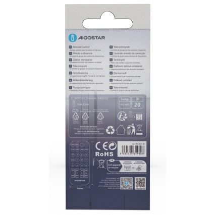 Aigostar - Daljinski upravljač MESH 1xCR2032