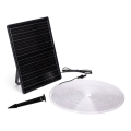 Aigostar - Dimabilna solarna LED traka LED/20W/3,2V 20 m 6500K IP65 + daljinski upravljač