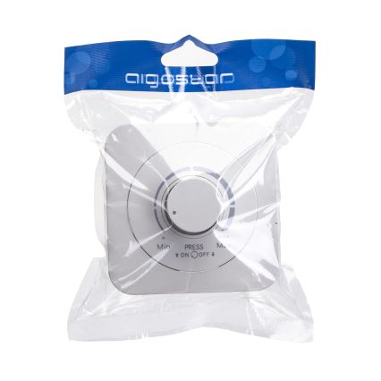 Aigostar - Dimer s okvirom 250V/10A bijeli
