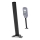 Aigostar - Držač za uličnu lampu 48,9 cm crni