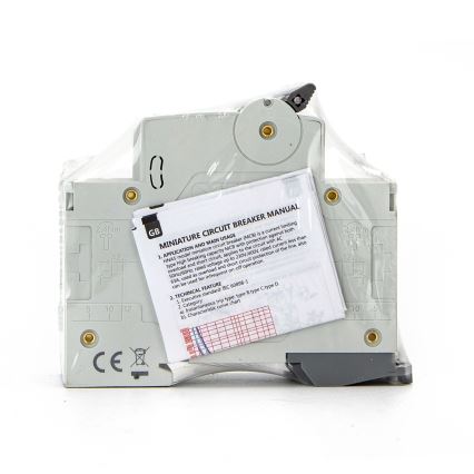Aigostar - Dvopolni automatski osigurač 2P-63A-C 230-400V